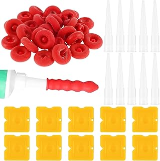 50 Pcs Caulk Cap, Caulk Saver Caps Caulking Tube Covers, Reusable Caulk Saving Cap, Leak-Proof Silicone Caulk Tube Sealer Caps, Caulk Finishing Tool for Sealing and Preserving