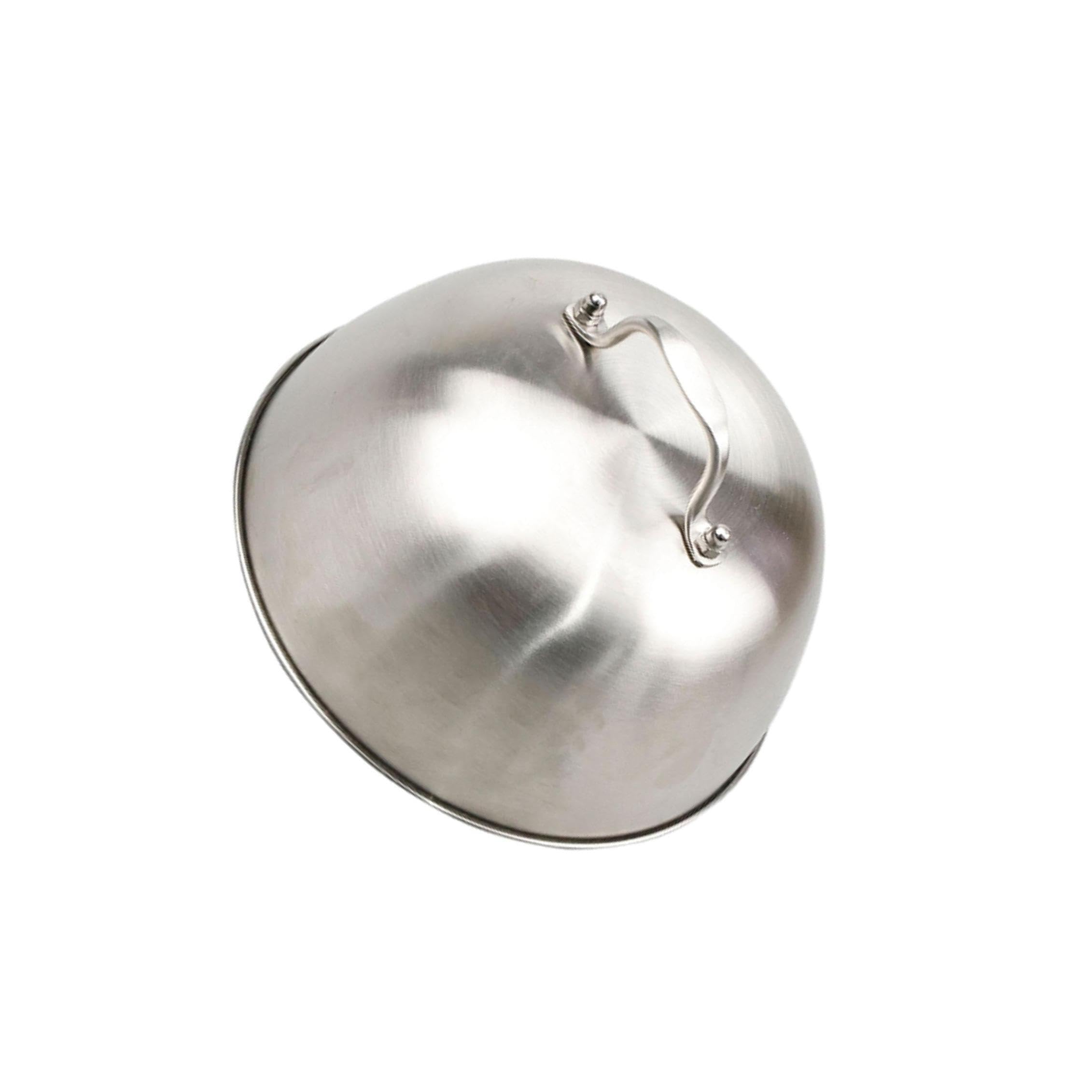 PIXZCSA BBQ Flat Grill Food Cover Versatile Tool Cooking Burgers Sandwiches Ensuring Delicious Flavor Heatproof Handles Of Melting Dome For Griddle. BBQ Flat