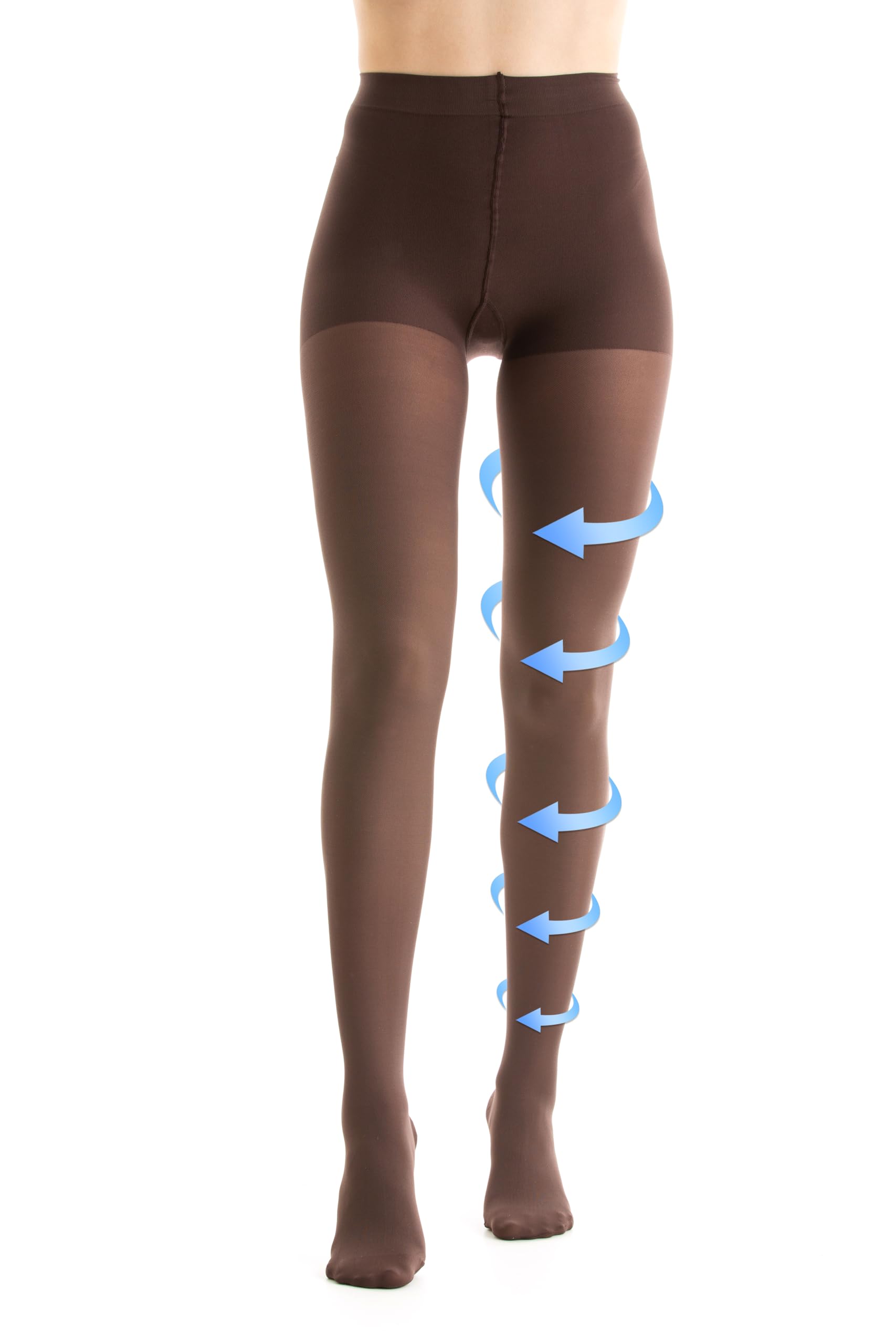 Gi&Gi Collant Compressivo da Donna, Calze Contenitive a Compressione Graduata,vera micro 70 den 14-16 mmhg