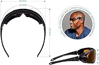 Vista 5 de Sleep Savior - Lentes de noche de lujo, lentes de bloqueo de luz azul y verde para dormir mejor