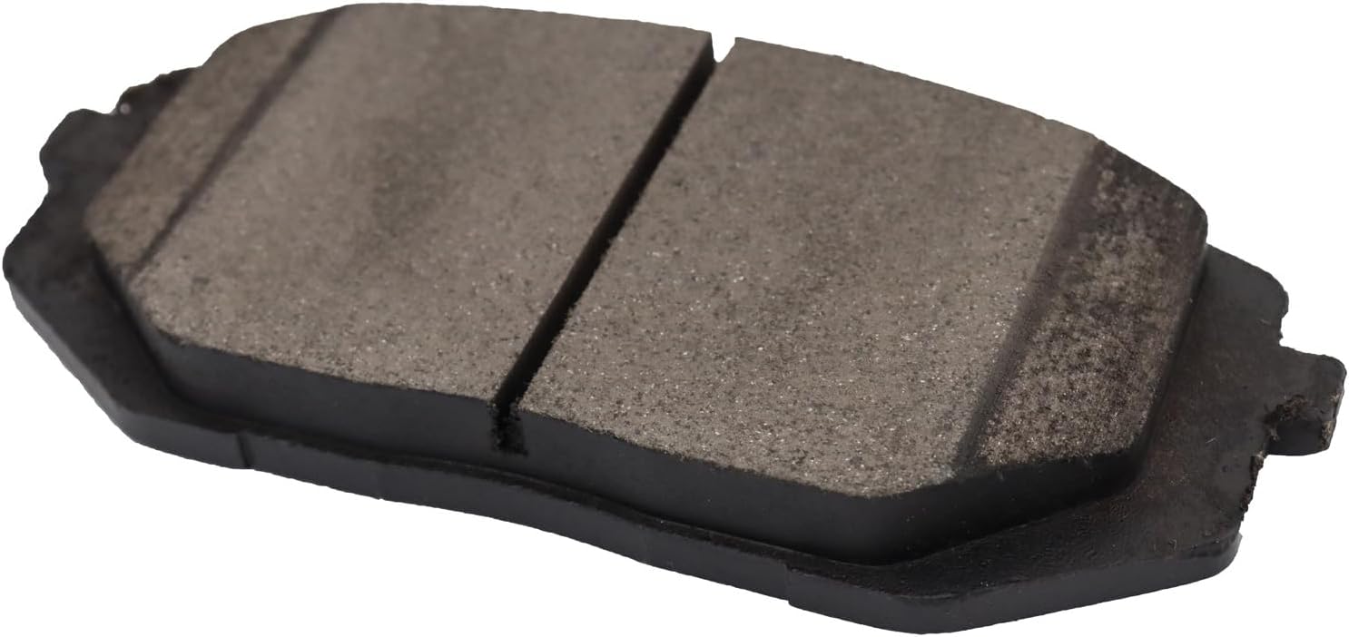 TRQ Front Ceramic Brake Pad Set Compatible with 2022-2023 Hyundai Tucson 2023 Kia Sportage