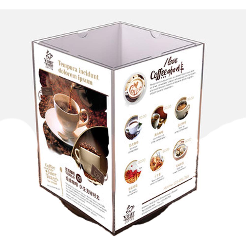 Buy Acrylic Menu Rack,Tshaped Doublesided Acrylic Logo Rack,very