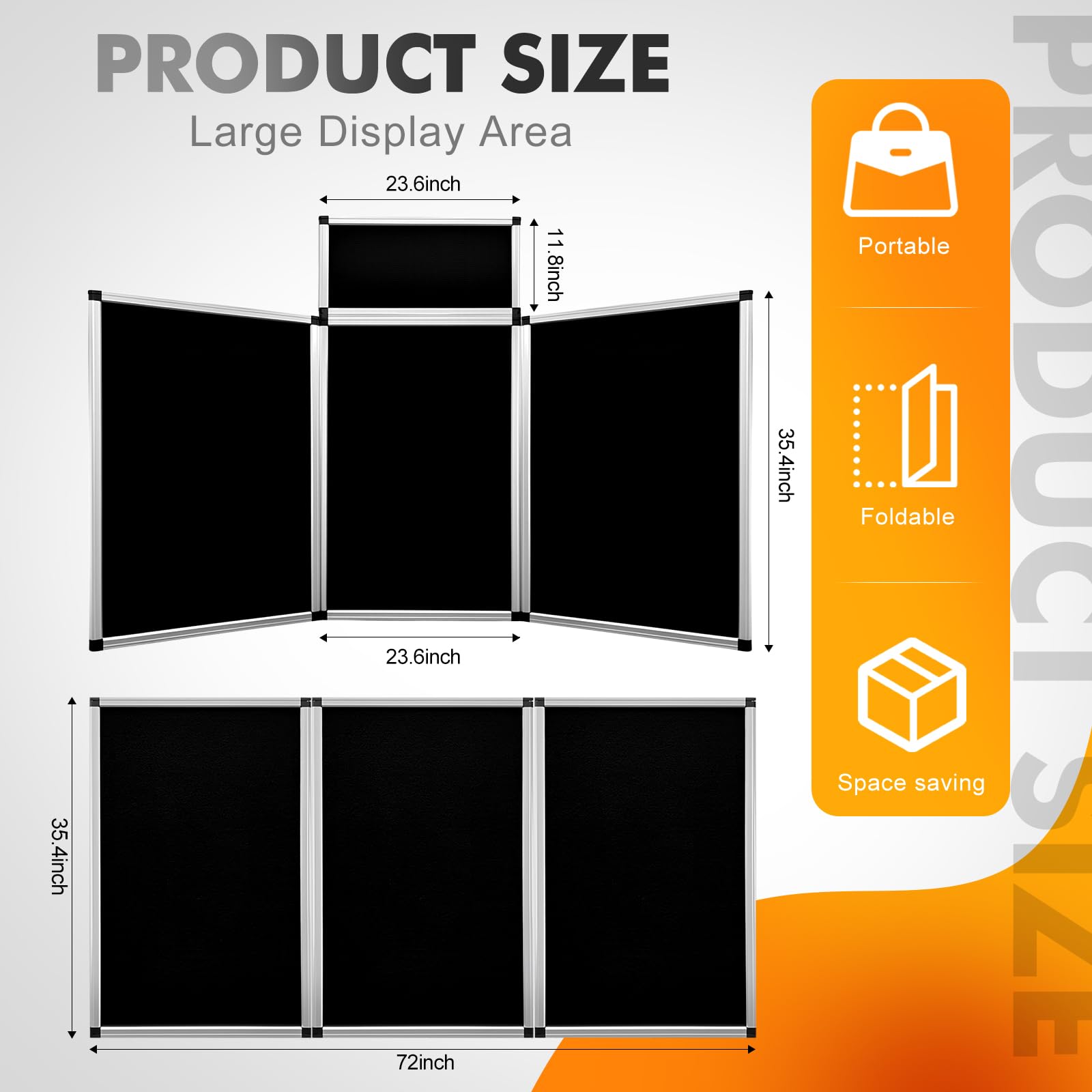 ☆ 1/64 Creative Display Board LR　　　【限定3】 Amazon.com : DRKSBesto 3+1 Panel Double-Sided Black Trifold