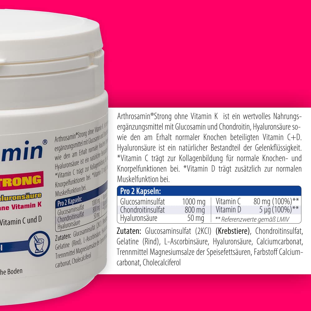 strong ohne Vitamin K Kapseln, 270 Kapseln