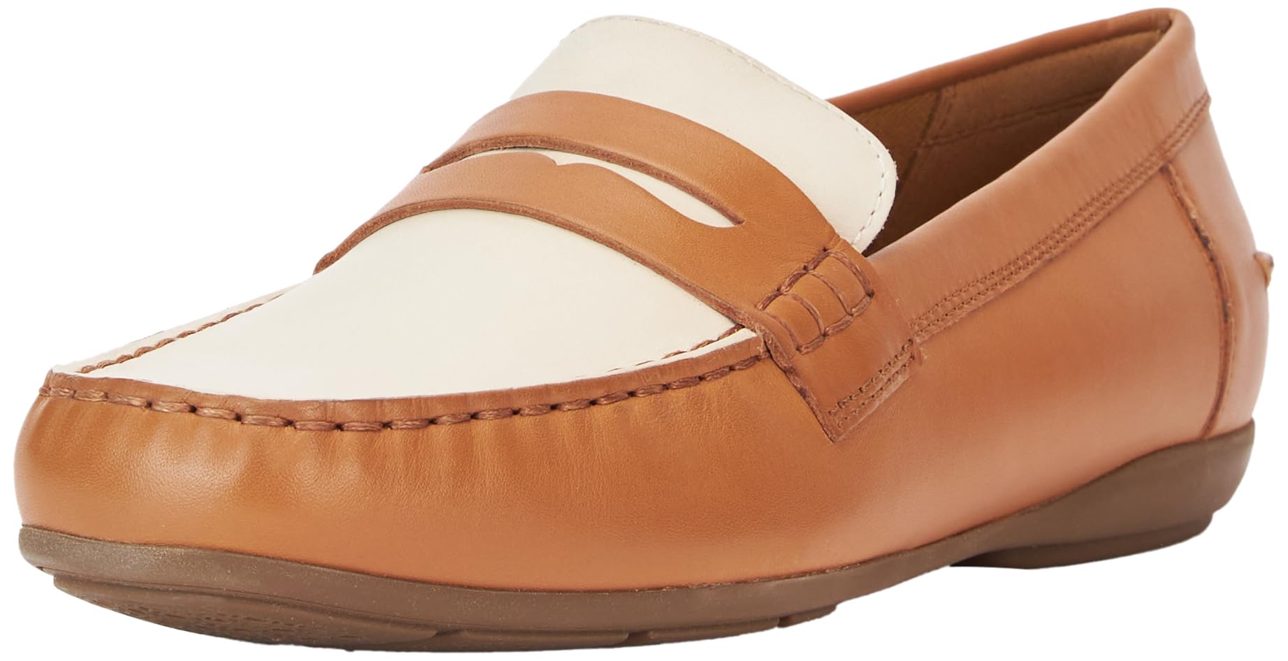 Geox Women's D Annytah Moc A Moccasins, Camel Lt Sand, 6 UK