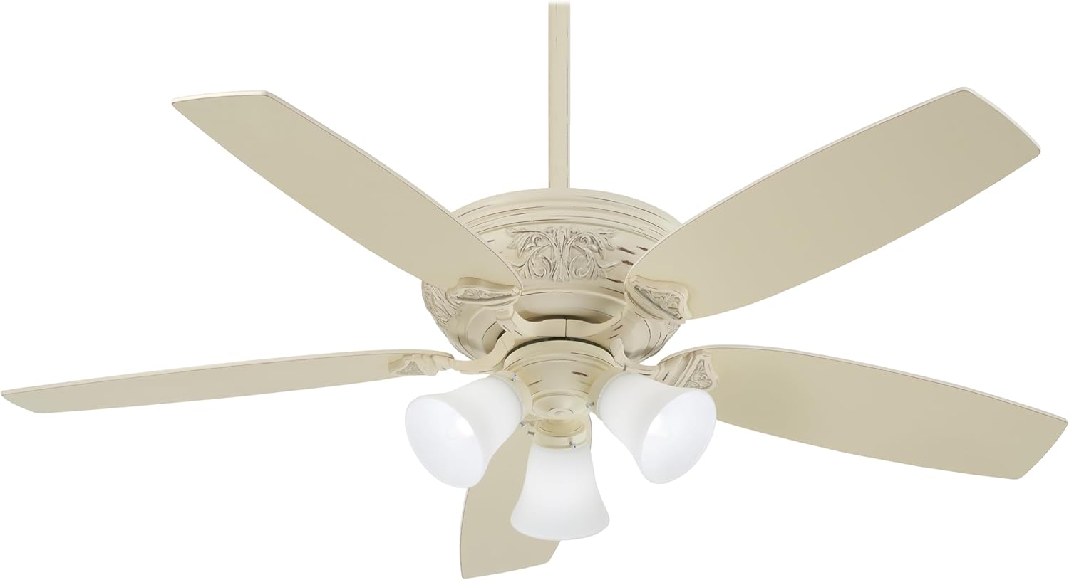 Minka-Aire Classica 3-Light 54" Indoor Ceiling Fan in Provencal Blanc