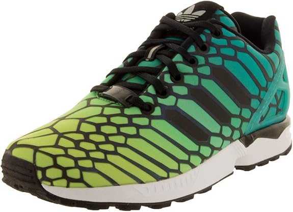 adidas - Zx Flux J ragazzo , blu (Yellow/White/Multi), 23 EU