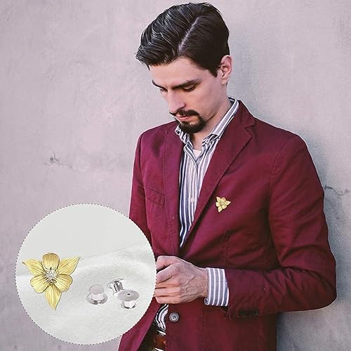 Miniatura 10 de 100 piezas de metal con cierre de pasador de bloqueo