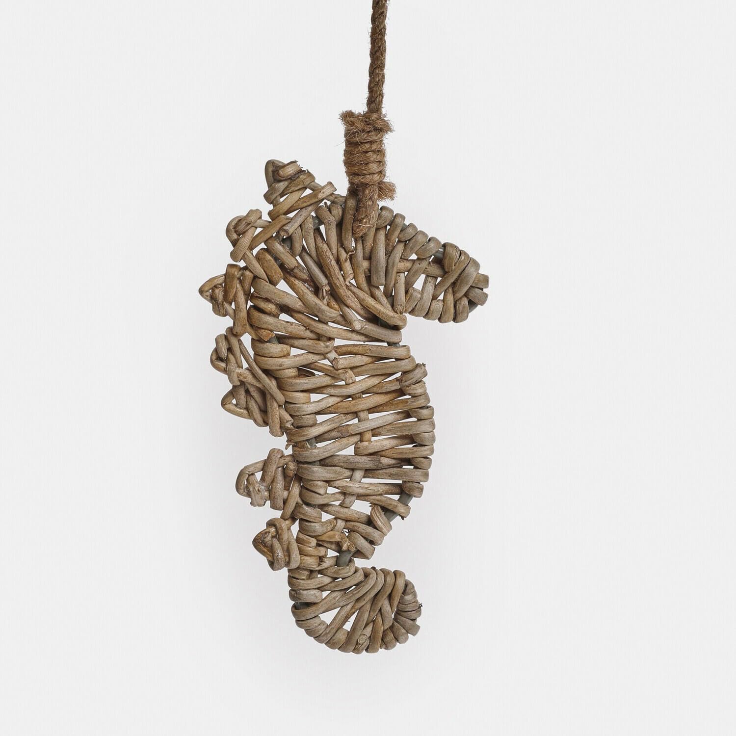 Loberon Mobile Étoille - Handgeflochten - Maritime Figuren - Natürlicher Charme - Spielaccessoire - Rattan - Eisendraht - Jute, braun | Handgeflochten - Maritime Figuren - Natürlicher Charme - Spielaccessoire - Rattan - Eisendraht - Jute