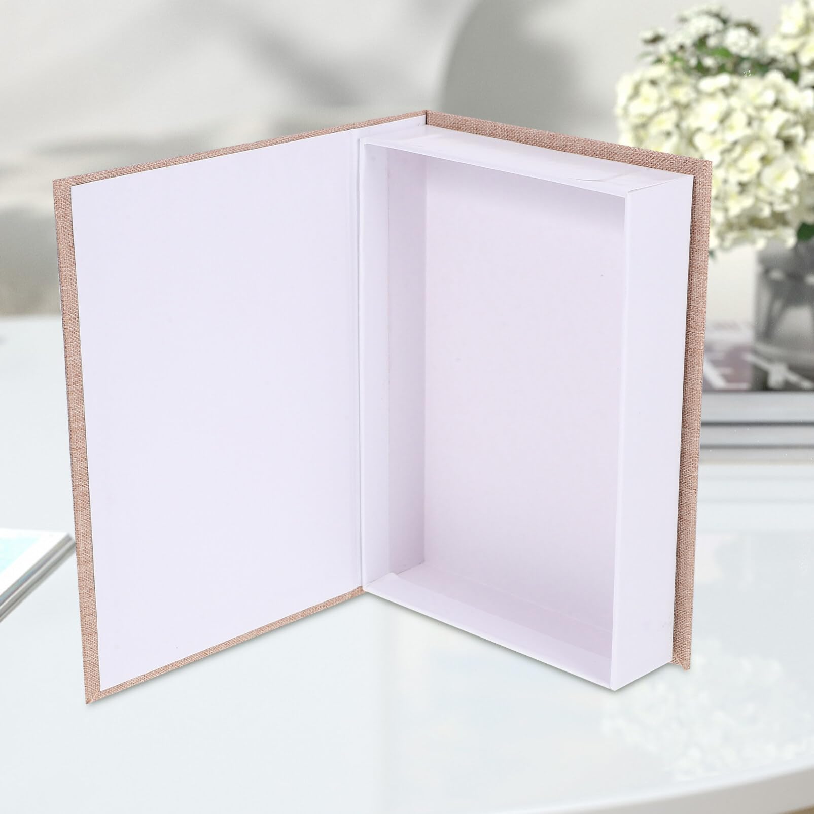 Yiomxhi 3 Pièces Livres Decoration Maison, Faux Livres Boite Rangement