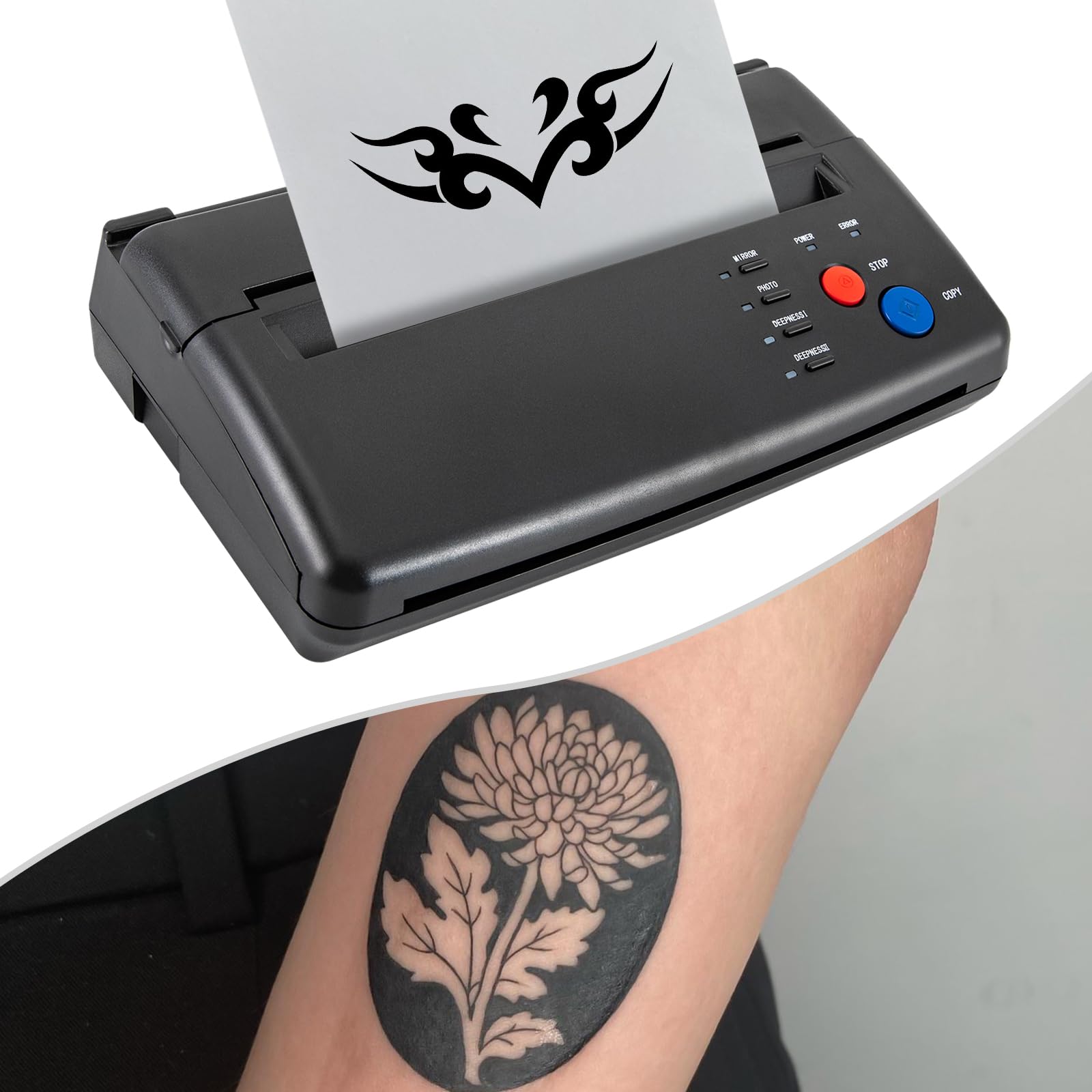 Amazon.com: Tattoo Stencil Printer, Tattoo Transfer Stencil