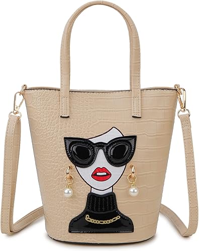 Novedoso bolso de mano 3D con asa superior, bolso de mano para mujer, bolsos de hombro únicos