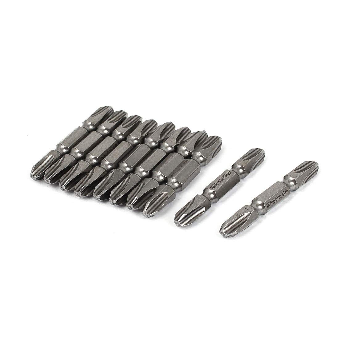 Otwór wiertniczy 1/4 cala 50 mm PH3 z podwójną końcówką 6 magnetyczny wkrętak krzyżakowy
