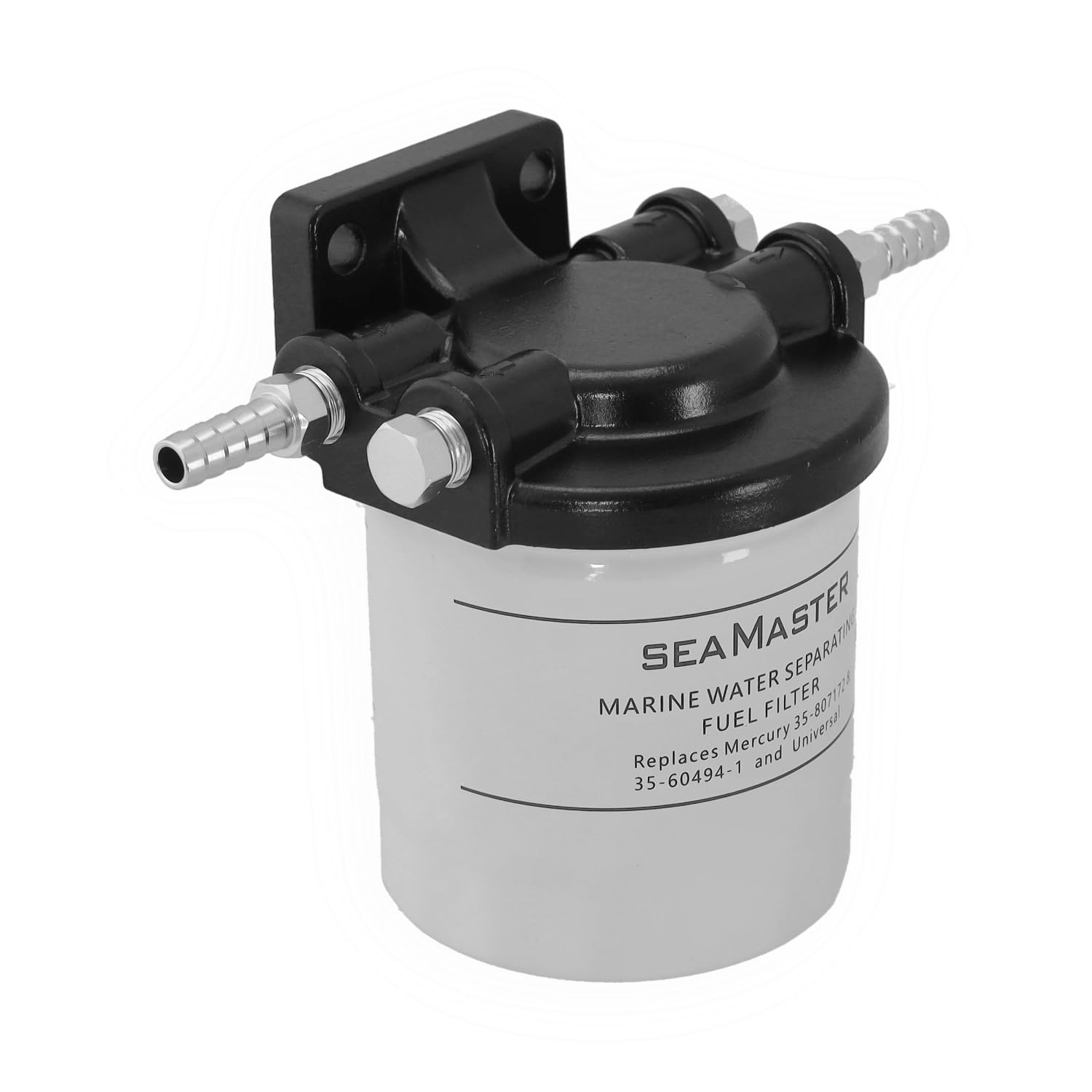 Benzinfilter mit Wasserabscheider kompatibel Mercury, Kraftstofffilter für Boote mit Außenborder und Außenborder, bis 150 Liter/Stunde