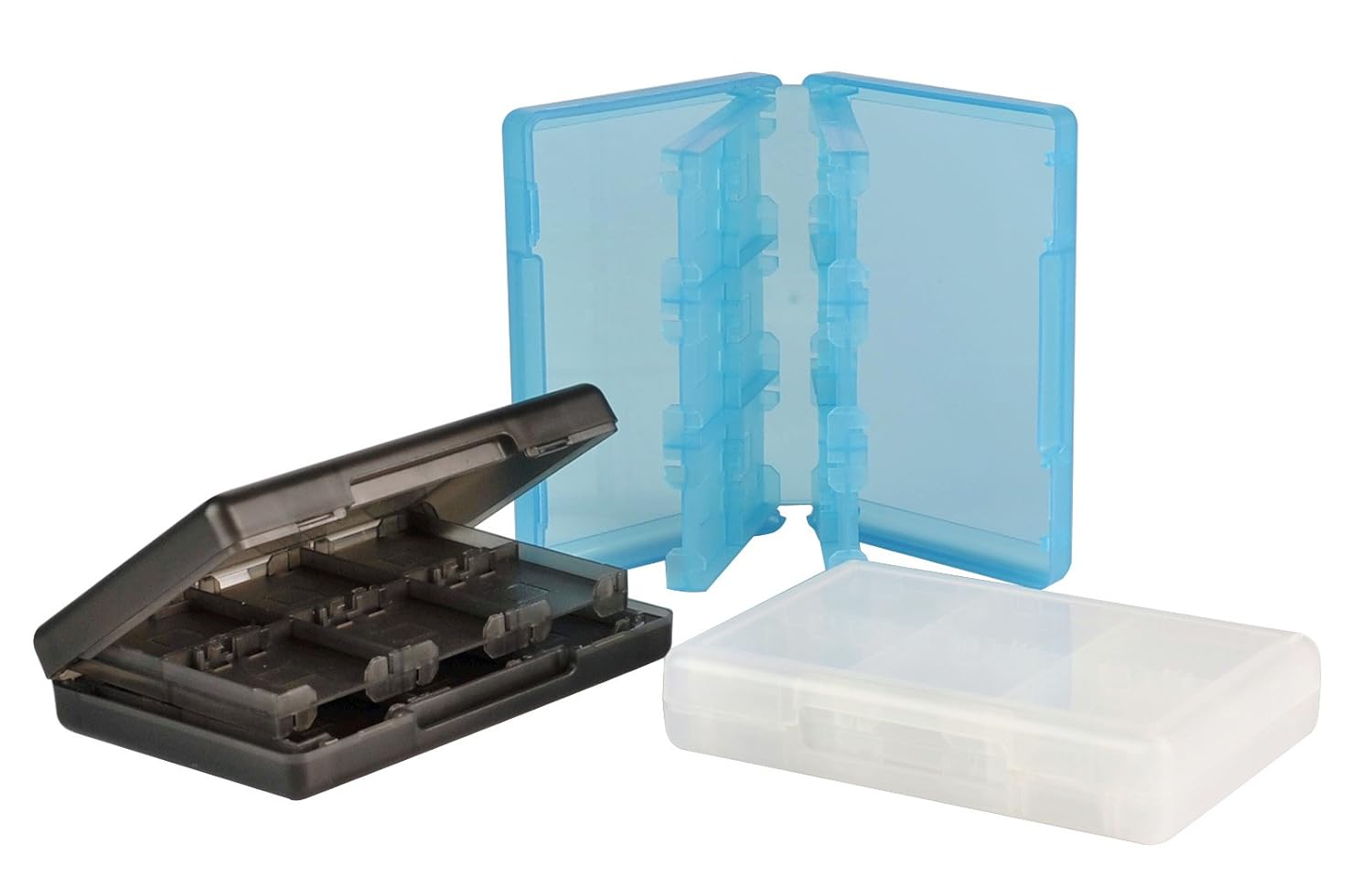 Amazon Basics Nintendo 3DS Game Card Storage Case with 24 Cartridge Slots