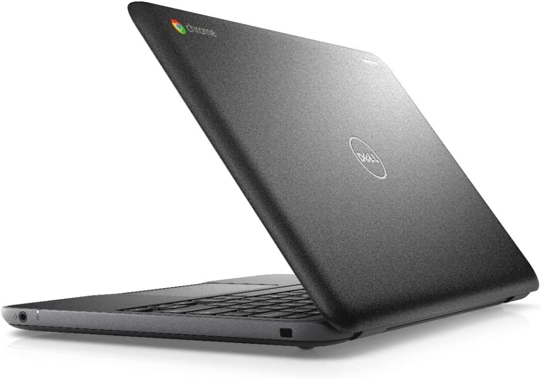 Dell Chromebook 11 3180 11.6" HD, Celeron N3060 1.6GHz, 4GB RAM, 16GB Solid State Drive, Chrome OS, CAM, No Touch, (Renewed)