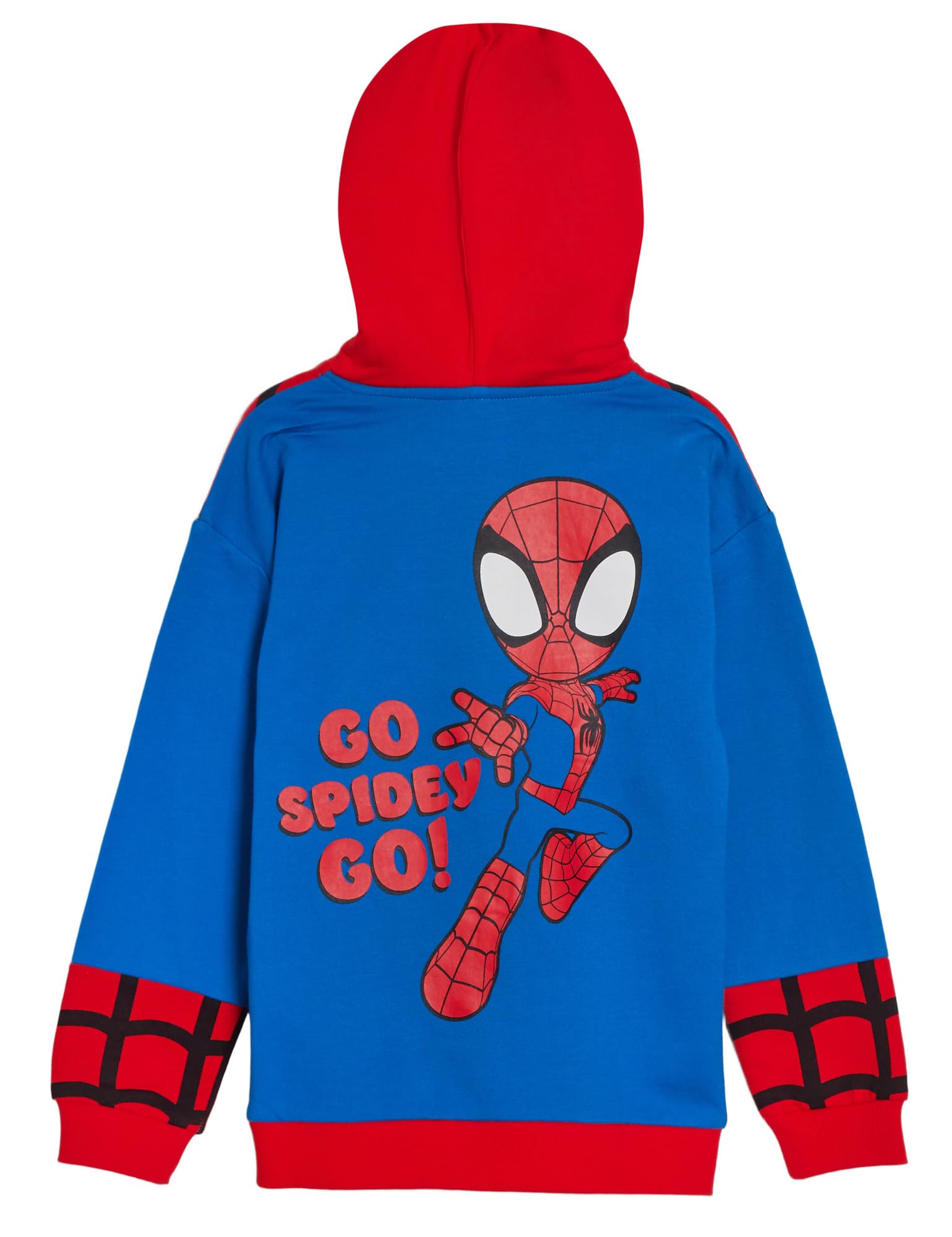 Sweat à capuche zippé pour enfants Spidey et ses amis incroyables Miles Morales Ghost Spider ou Spidey
