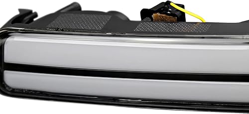 Vista 16 de SPEC-D TUNING Faros delanteros de tubo LED cromados + luces de parachoques secuenciales compatibles con GMC Sierra 1500/2500/3500 1999-2006 Armazón