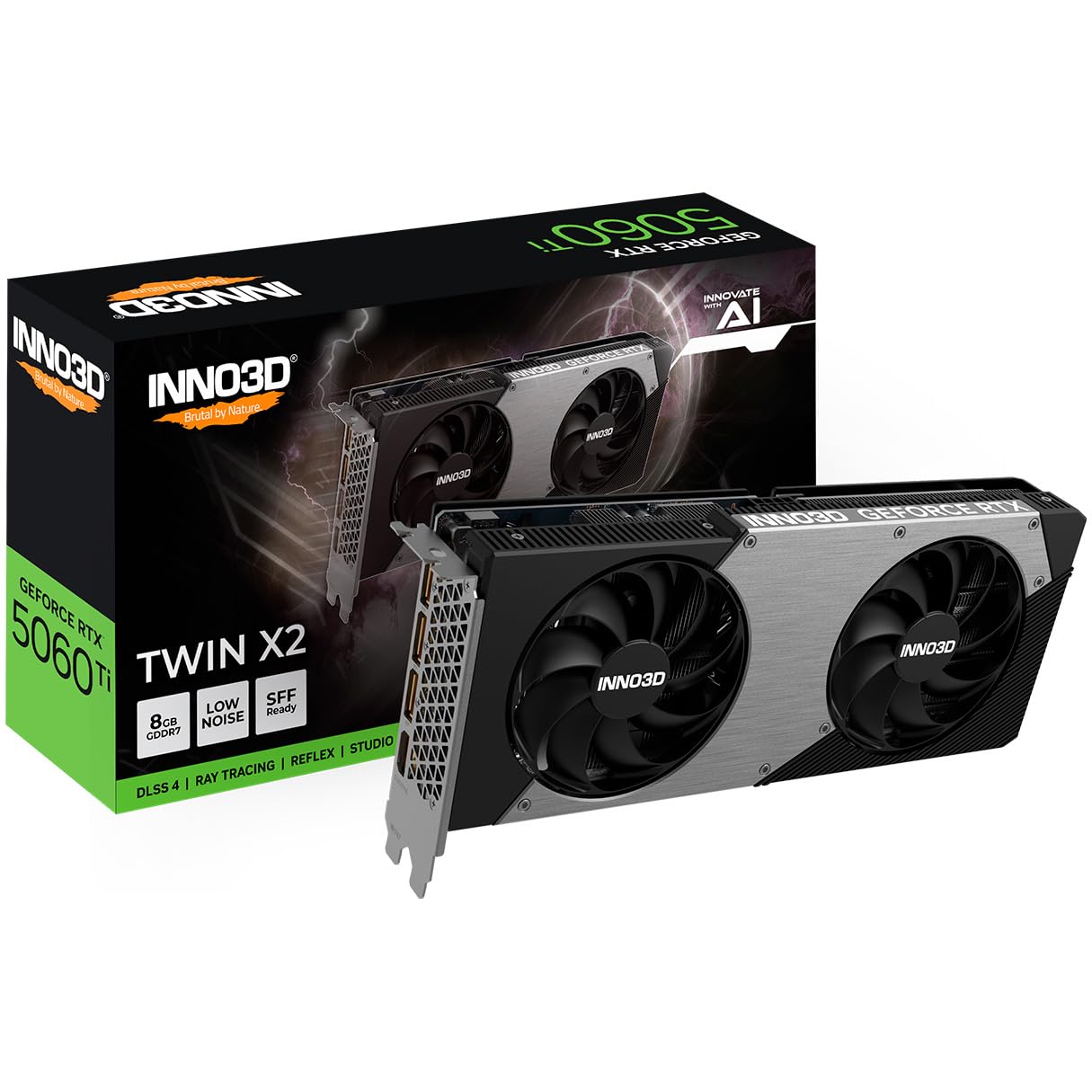 【新品未開封】GEFORCE RTX 5060 8GB GeForce RTX 5060 Ti 8GB WHITE DF GDDR6 GPU GALAKURO Japan