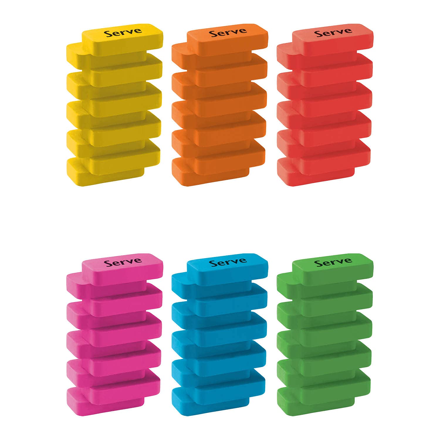 Serve Steps Silgi Fosforlu 6li Pet