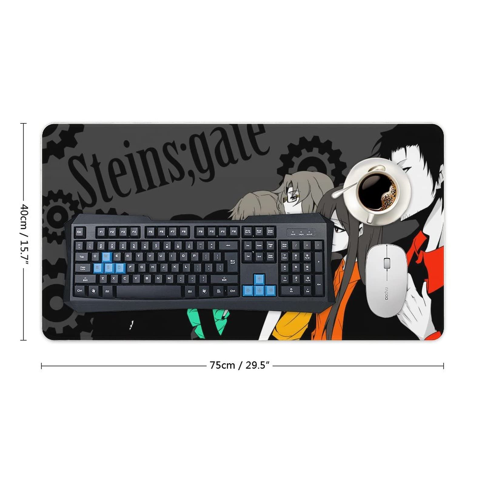 Amazon.co.jp: マウスパッド STEINS;GATE キャラ キーボードパッド