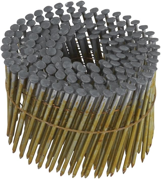 Metabo HPT Coil Framing Nails, 2-Inch x .113, Full Round Head, Hot Dipped Galvanized, Wire Collation, 2700 Count (12703HHPT)