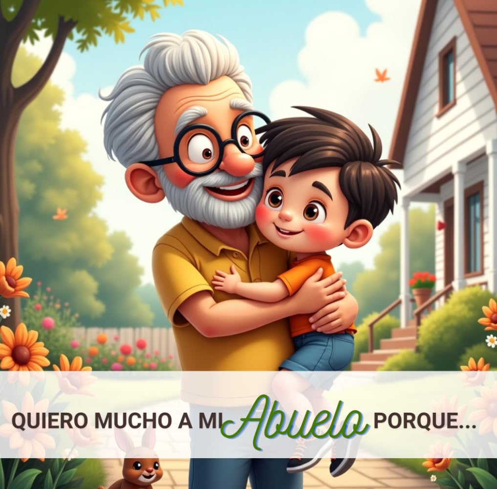 Quiero Mucho a Mi Abuelo Porque...: De Un Nieto Para Su Abuelo (I love my ... because...)