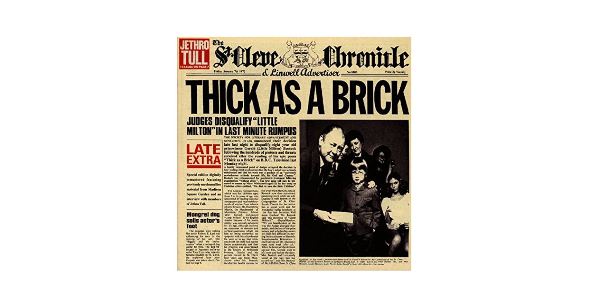 Jethro Tull - Thick as a Brick - Amazon.com Music
