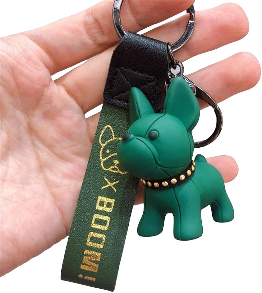 PawsFourLove Cute French Bulldog Keychain - French Bulldog Gifts for Women Frenchie Lovers