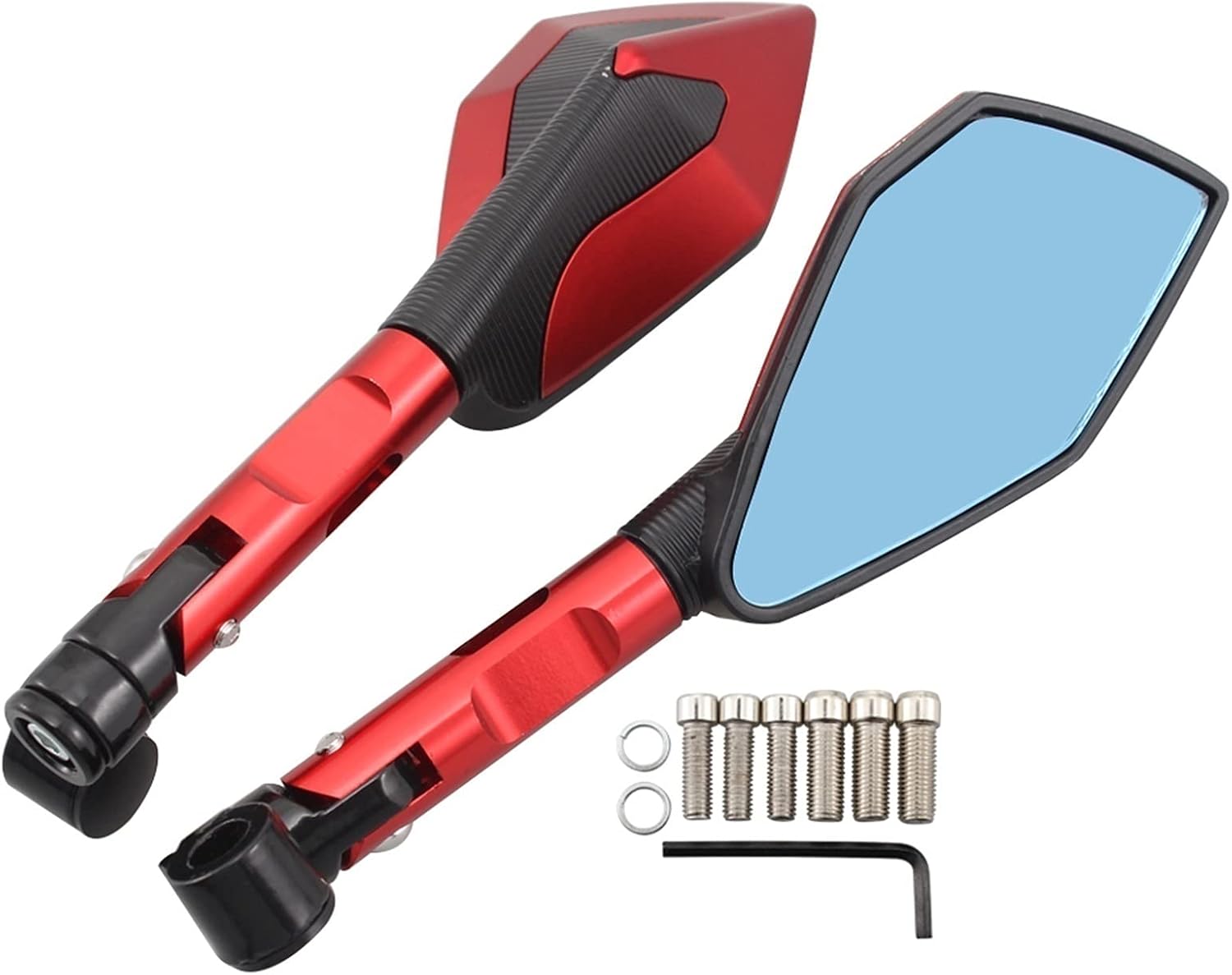 Universal Motorcycle Rearview Mirror Gold Retroviseur Moto