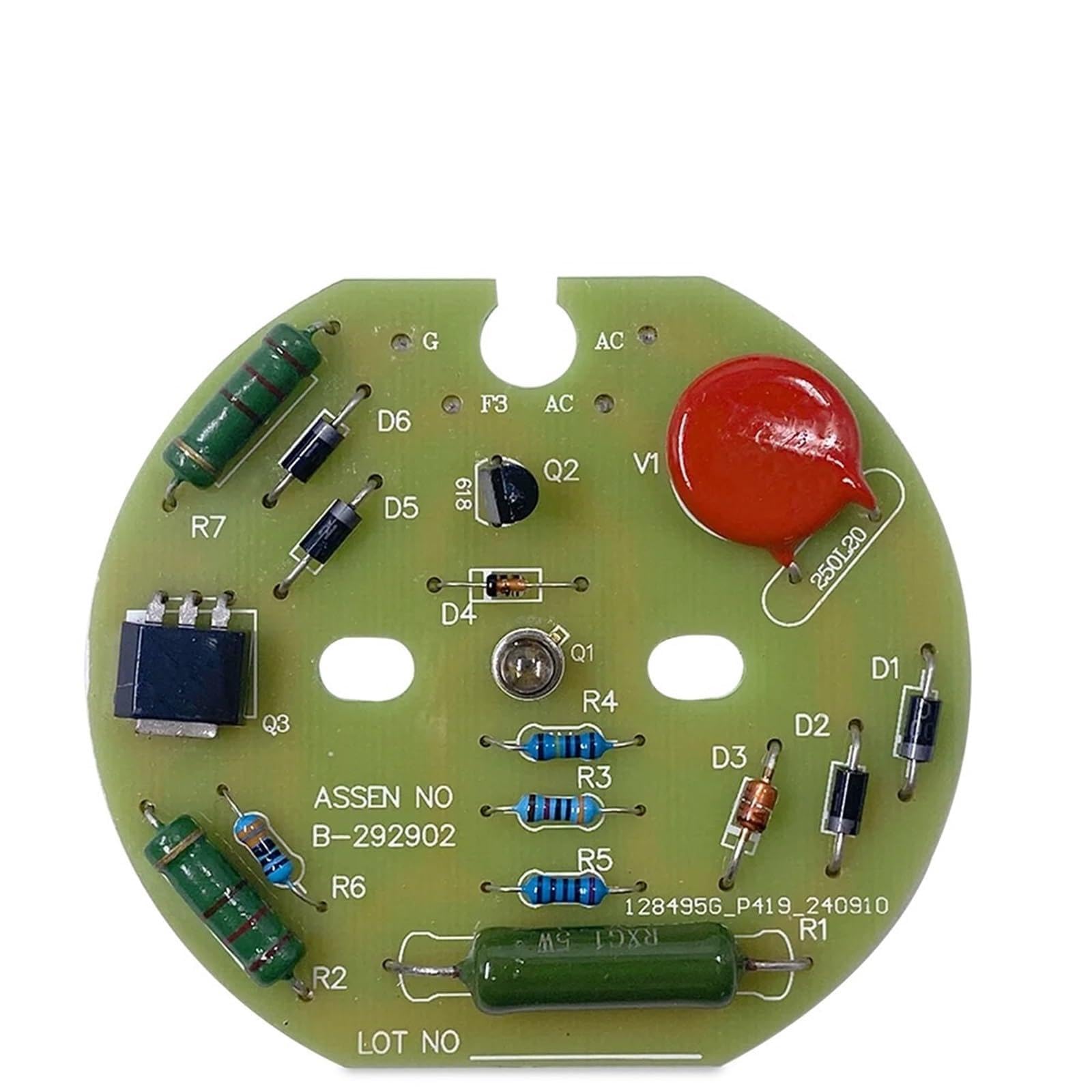 Régulateur de tension B-292902 contre surchauffe circuit R6 FOIL