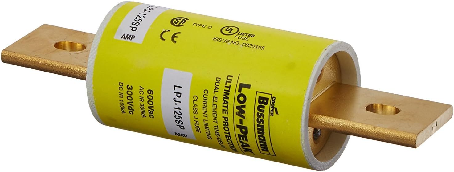 Cooper Bussmann LPJ-125SP Class J Low-Peak Time Delay Fuse by Cooper Bussmann