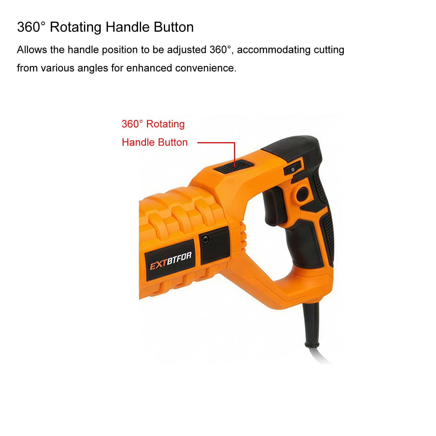 7 Amp Reciprocating Saw - Powerful & Versatile -3