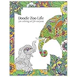 Tree-Free Greetings Adult Coloring Book: Zoo Animals - Stress Relief, Mindfulness and Relaxation for...
