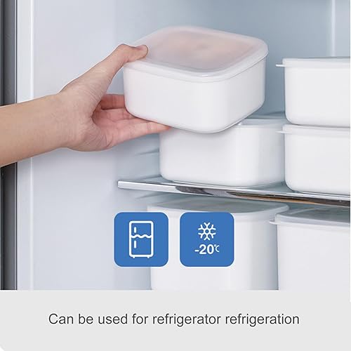 Miniatura 3 de Kichvoe Caja de queso hermética con tapa, recipiente de queso de cocina para refrigerador, congelador, fresco, mantener la superficie lisa, fácil de