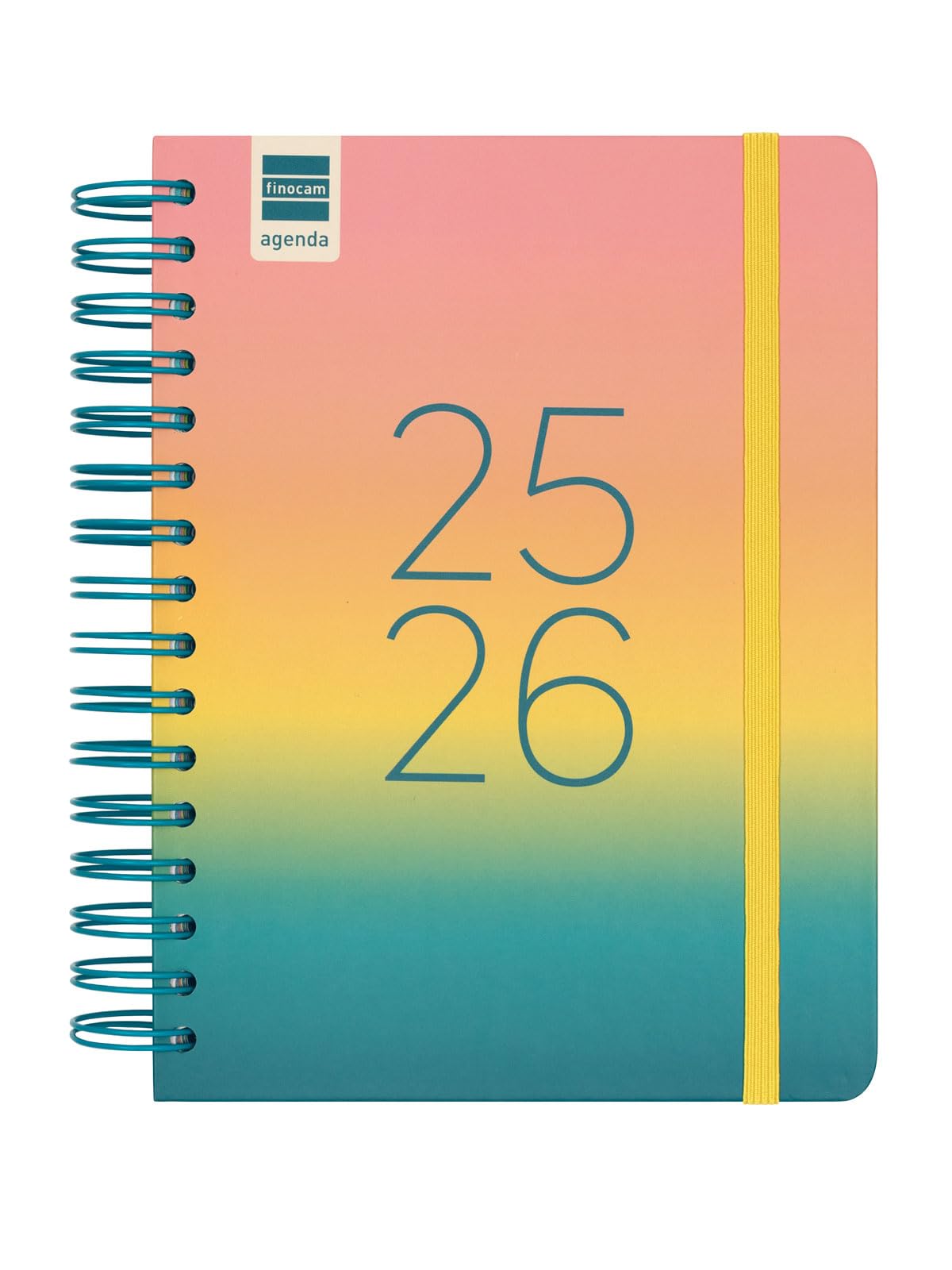 Finocam - Cosmo Agenda 2025 2026 1 Day Page September 2025- August 2026 (12 months) Iris Spanish