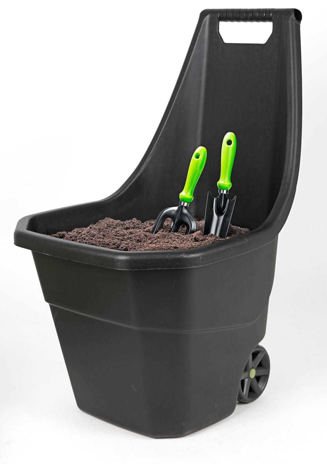 Prosperplast Carretilla de jardín, color negro