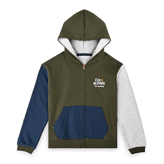 CuB McPAWS be Curious Boys Hooded Sweatshirt