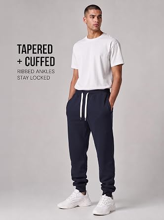 Southpole Men's Active Basic Jogger Fleece Pants Jogginghose