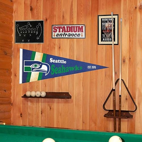 Miniatura 2 de Bandera retro vintage de Seattle Seahawks