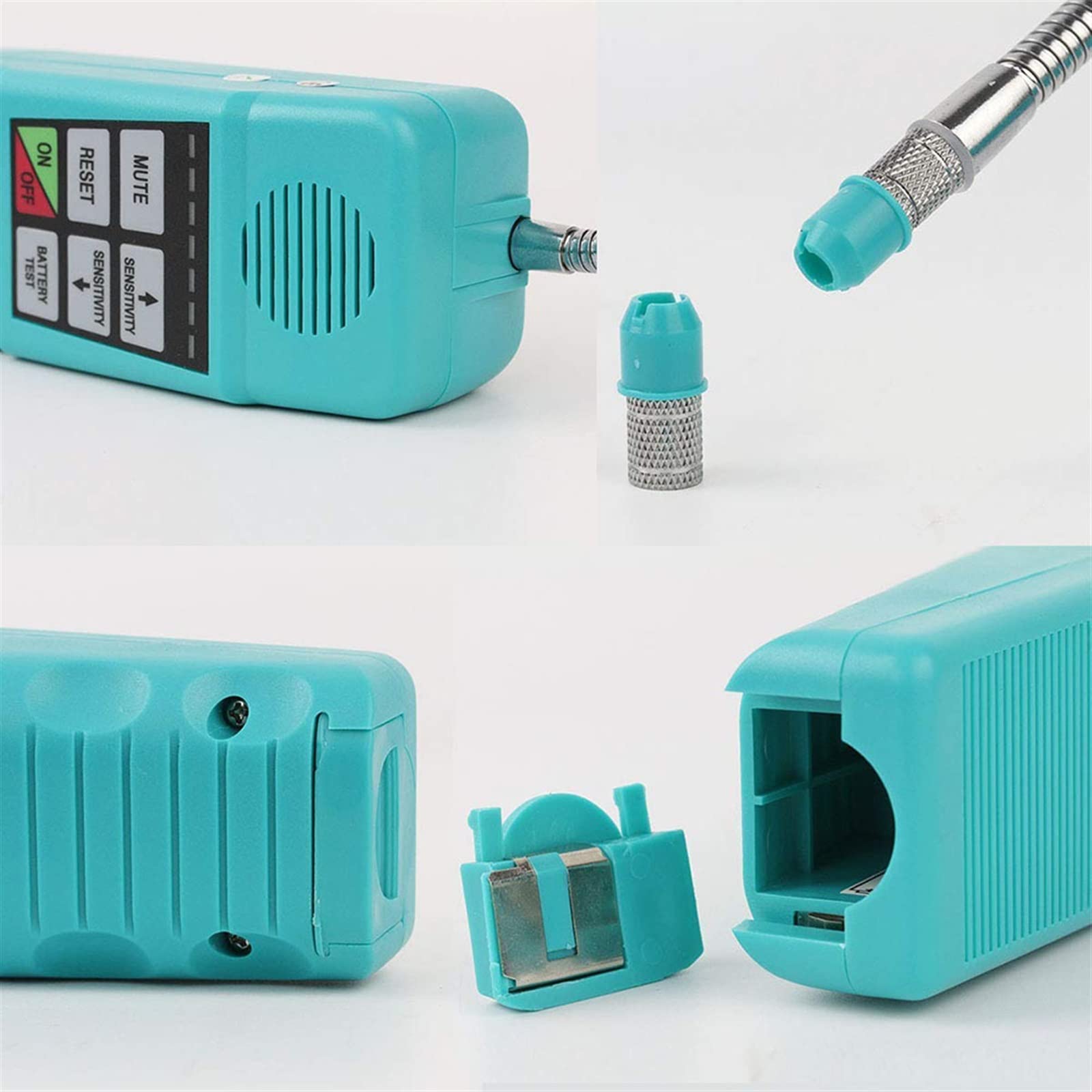 Refrigerant Leak Detector Gas Leak Detector Car HVAC Leak Detector for Freon Gas Analyzer Halogen Mixed Gas