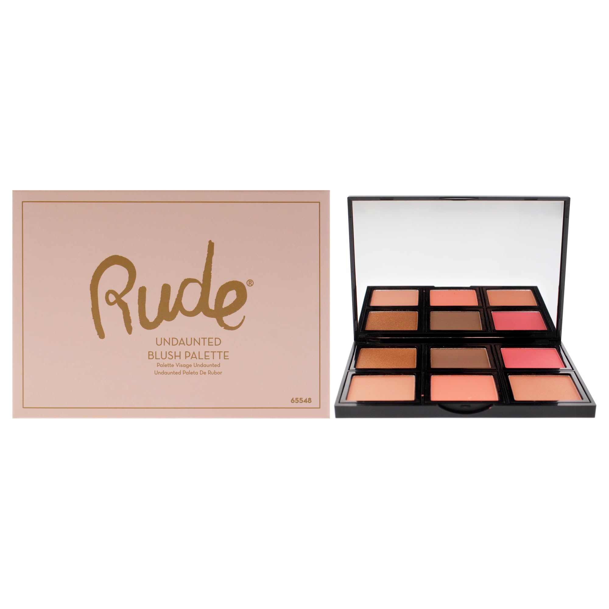 Cosmetics Undaunted Blush Palette, Multicolor, 18 g