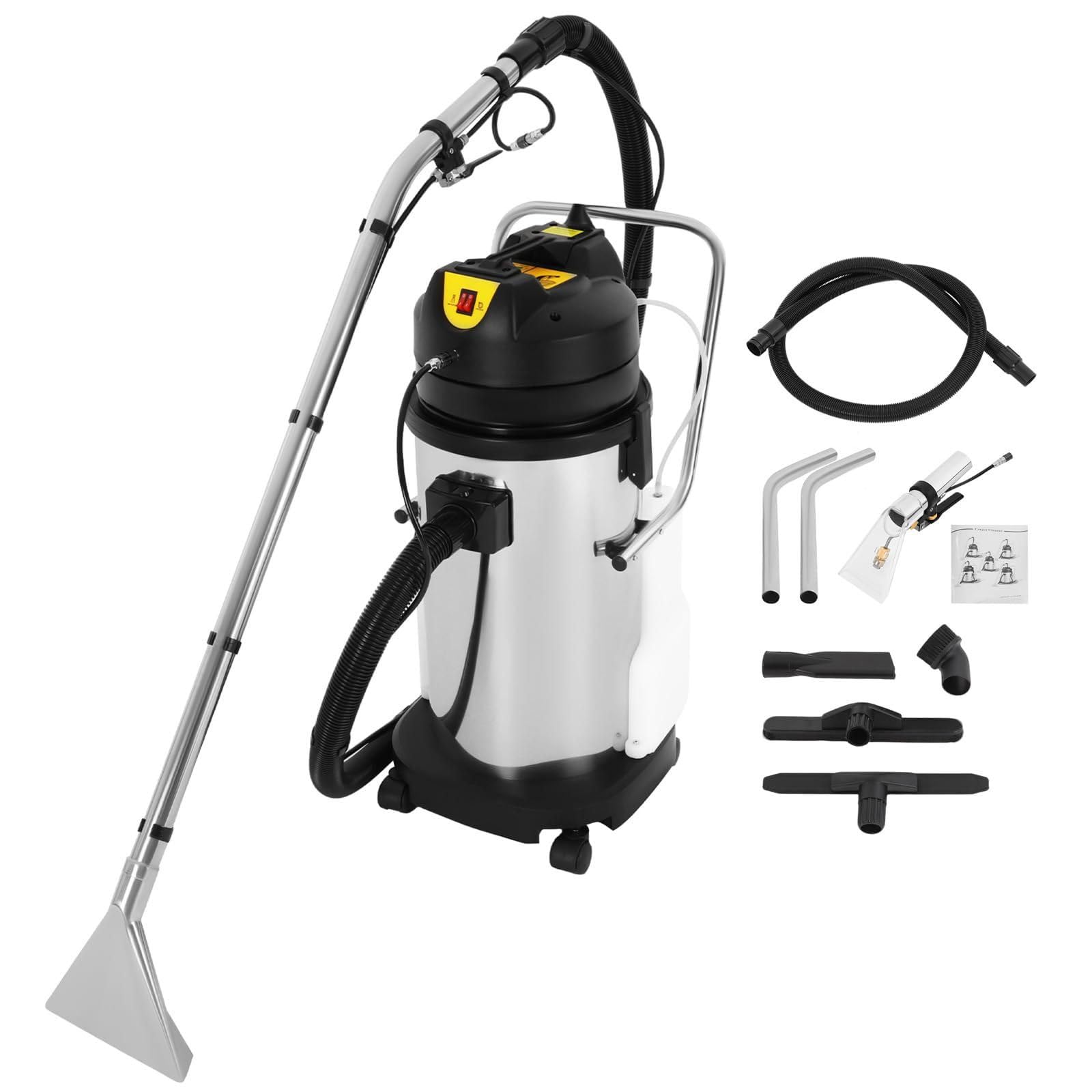 Commercial Carpet Cleaner 3 in 1 Extractor Vacuum for Sofa Upholstery 40L
