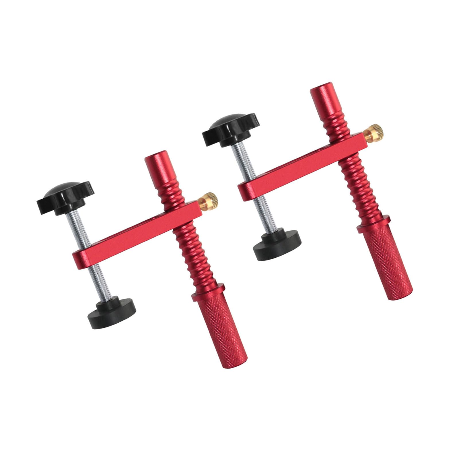 Buxuaaaa Multicolor 19 / 20Mm Aluminum Benches Dog Clamps For Woodworkers Easy Installs Hold Down Table Clamps Adjustable Mft Benches Dog Clamp Clamp