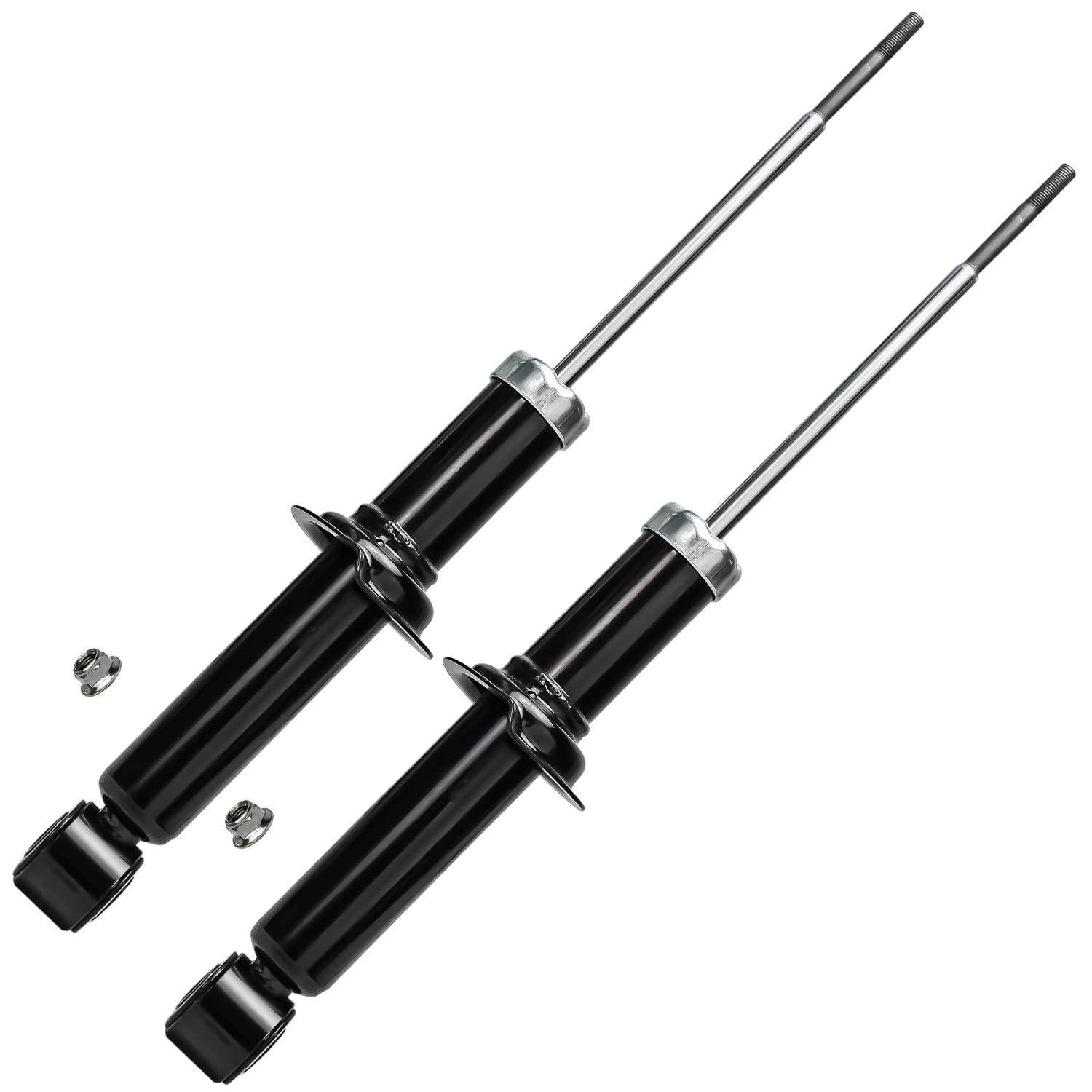 Detroit Axle - Rear 2pc Shock Absorbers for 04-11 Mitsubishi Galant