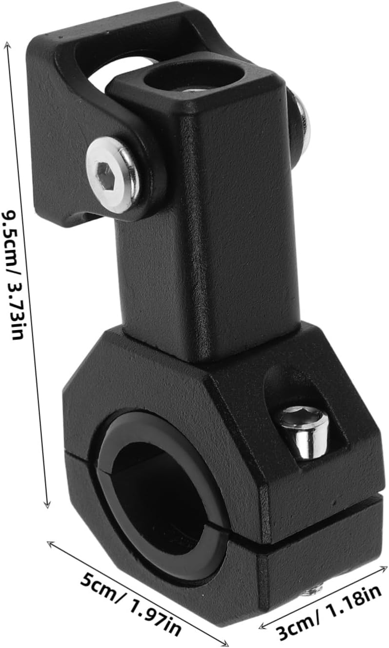 2pcs Motorcycle Mirror Mount Bracket Versatile Holder for Rearview Mirrors Adjustable and Stable Design Compatible Motorcycles and Bikes for