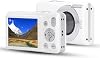 Digital Camera, 8K HD 68MP 2.7 Display Screen, 16X Zoom Auto Focus Timer Photography Portrait Selfie Video Recording Portable Digital Camera with 20 Beauty Filters White