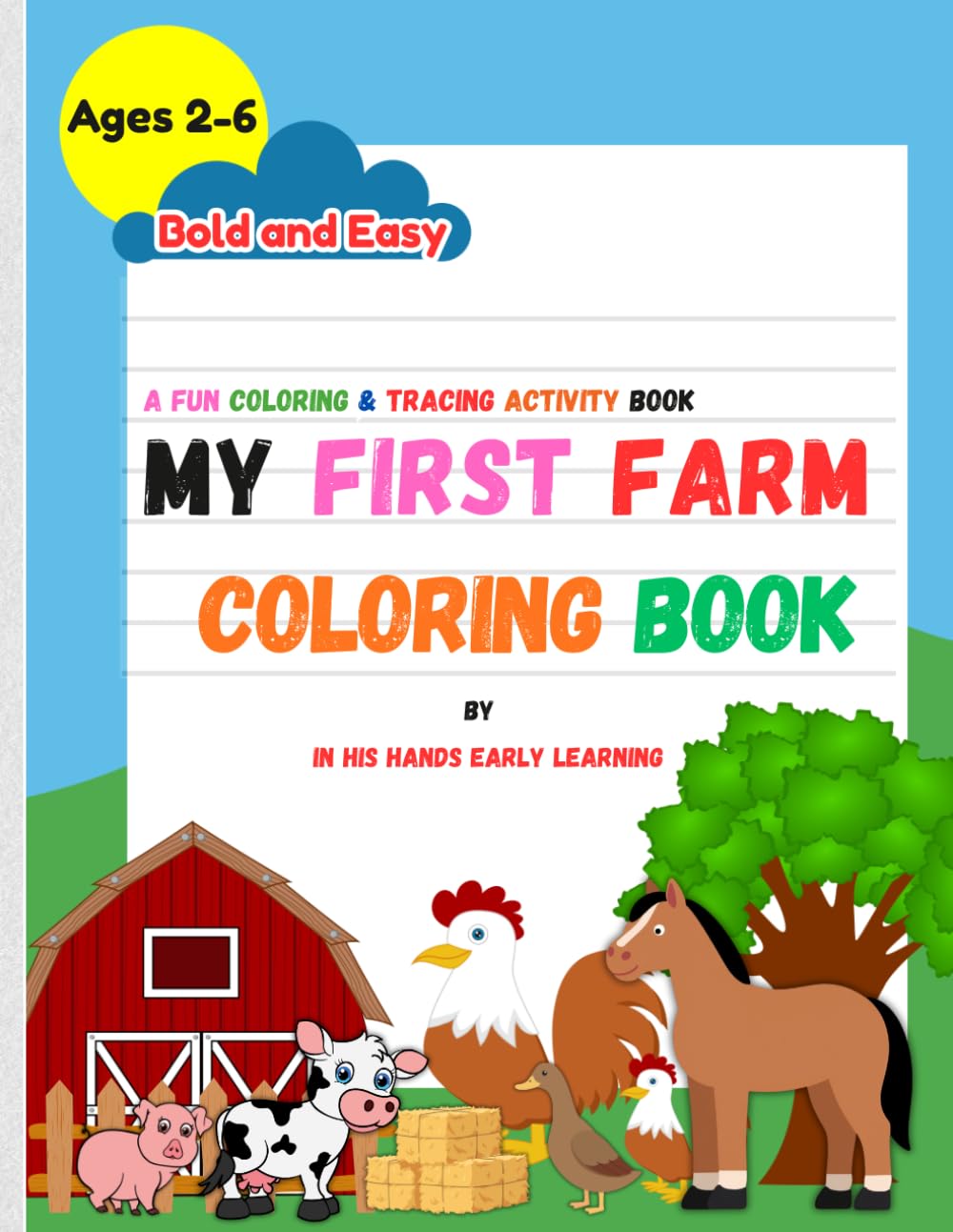 My First Farm Coloring Book