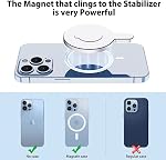 for DJI OM 6 Magsafe Adapter Clamp, Compatible with Gimbal Stabilizer DJI Osmo Mobile 6 / OM 5 / OM 4 / OM 4 SE