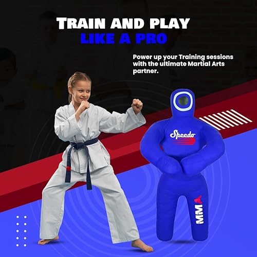 Miniatura 9 de MMA Grappling Dummy Brasileño JIU Jitsu BJJ Saco de boxeo para defensa personal lucha libre Judo Karate Boxeo Lanzamiento Presentación Posición de